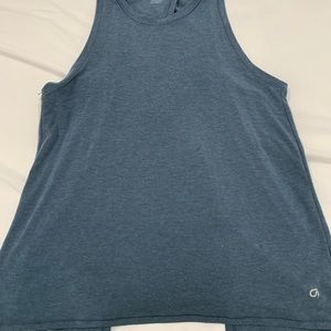 Blue Gap Fit open back tank